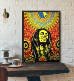 affiche bob marley vintage