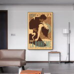 affiche boheme vintage