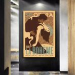 affiche boheme vintage