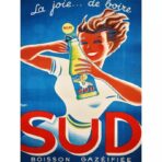 affiche boisson vintage