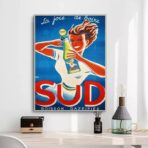 affiche boisson vintage