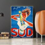 affiche boisson vintage