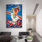 affiche boisson vintage