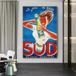 affiche boisson vintage