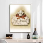 affiche bon appetit vintage