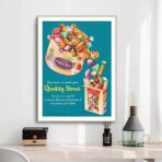 affiche bonbon vintage