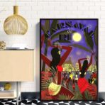 affiche brazil vintage samba