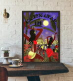 affiche brazil vintage samba