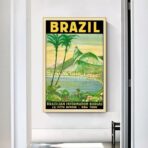 affiche bresil vintage