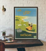 affiche bretagne vintage