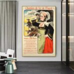 affiche breton vintage