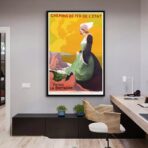 affiche bretonne vintage