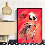 affiche cabaret moulin rouge
