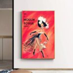 affiche cabaret moulin rouge