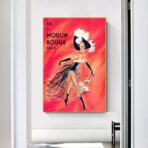 affiche cabaret moulin rouge