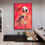 affiche cabaret moulin rouge