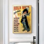 affiche cabaret vintage