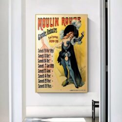 affiche cabaret vintage