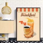 affiche café vintage