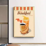 affiche café vintage