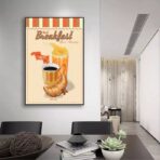 affiche café vintage