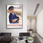 affiche caisse depargne vintage