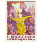 affiche cambodge vintage