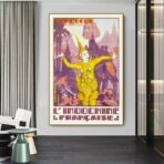 affiche cambodge vintage