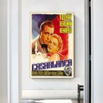 affiche Casablanca vintage