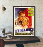 affiche Casablanca vintage