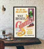 affiche cendrillon 1950