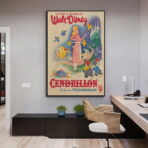 affiche cendrillon disney