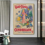 affiche cendrillon disney