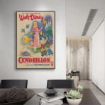 affiche cendrillon disney