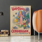 affiche cendrillon disney