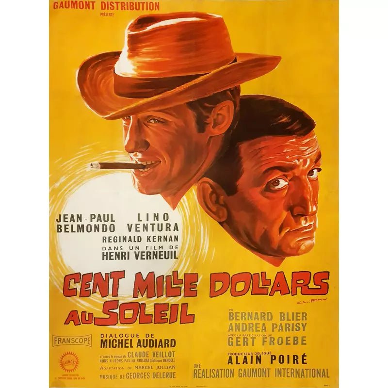 affiche-cent-mille-dollars-au-soleil_1 affiche cent mille dollars au soleil