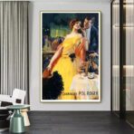 affiche champagne vintage