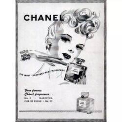 affiche chanel vintage