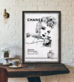 affiche chanel vintage