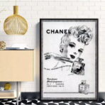 affiche chanel vintage