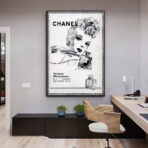 affiche chanel vintage