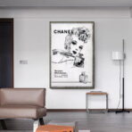 affiche chanel vintage