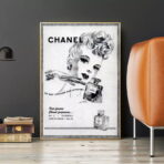 affiche chanel vintage