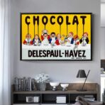 affiche chocolat vintage