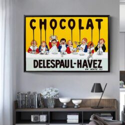 affiche chocolat vintage