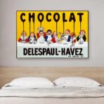 affiche chocolat vintage