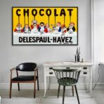 affiche chocolat vintage