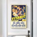 affiche cinema vintage titanic