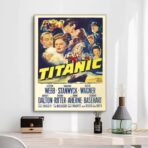 affiche cinema vintage titanic
