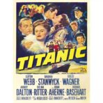 affiche cinema vintage titanic
